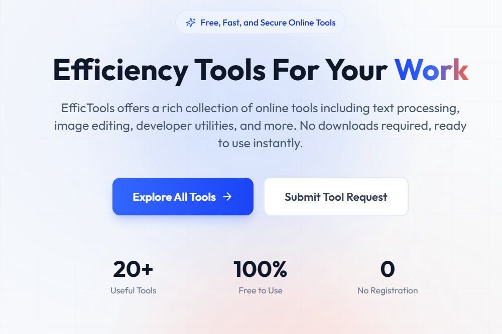 Effictools Platform